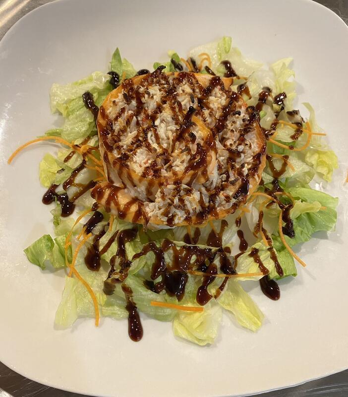 Bake Salmon Appetizer