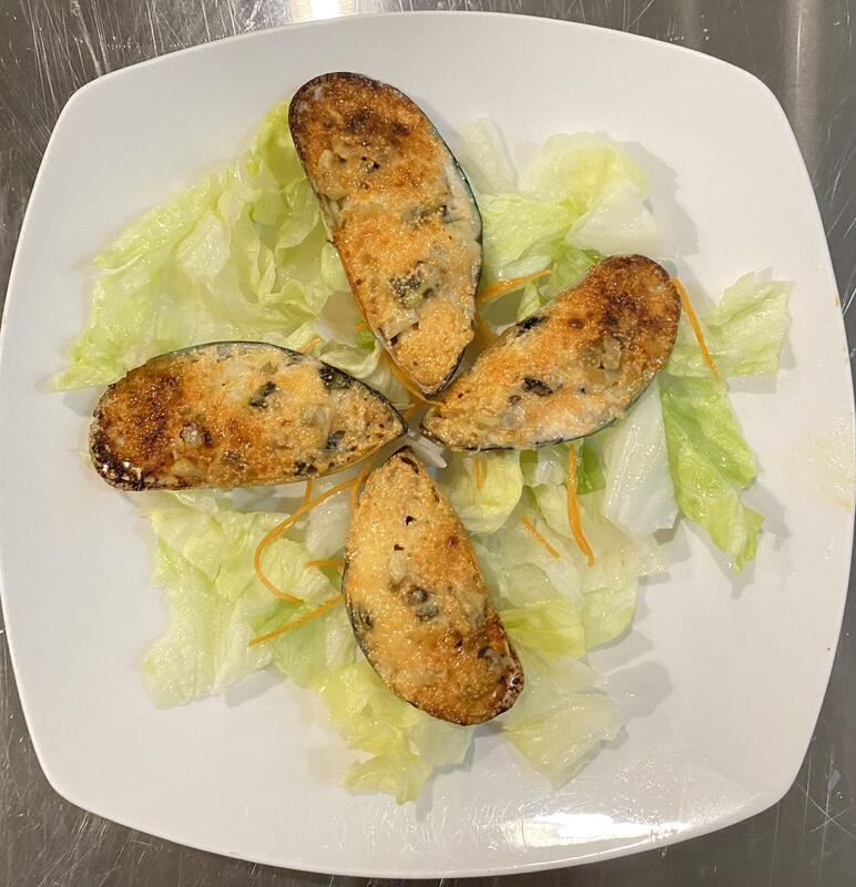 Baked Green Mussel