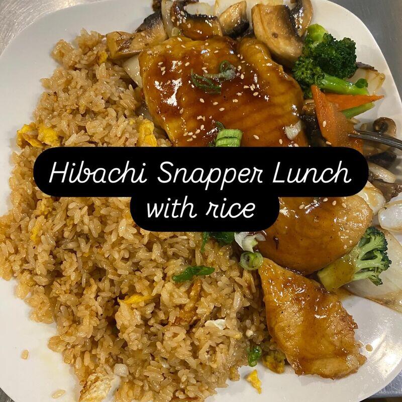 L-Hibachi Snapper