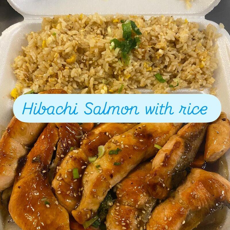 Hibachi Salmon