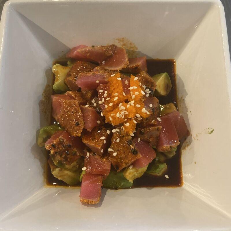 Pepper Tuna Avocado Salad