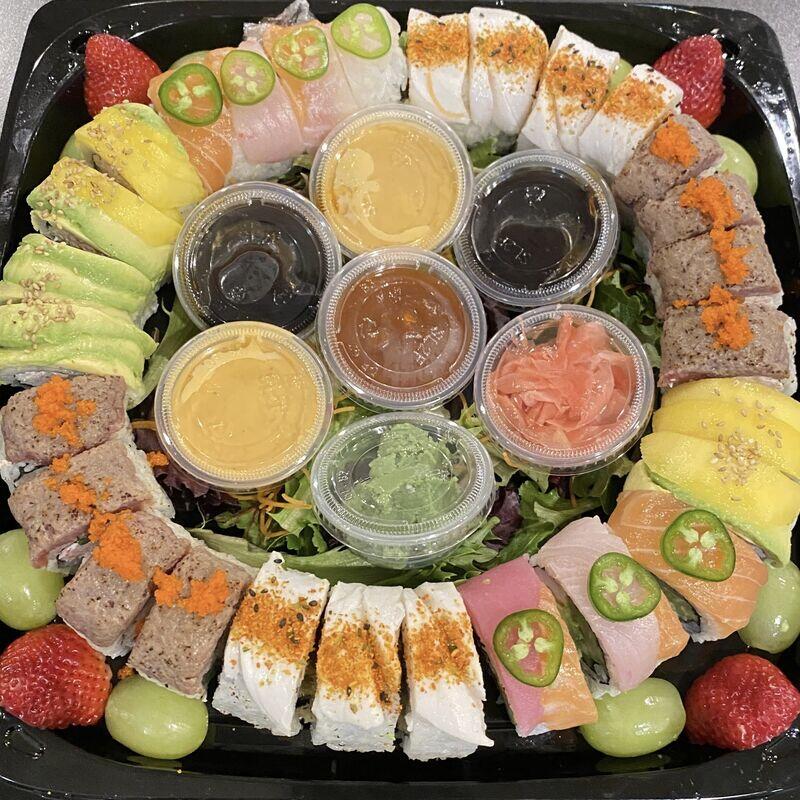 Sushi King Cake