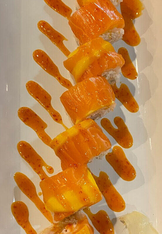 Salmon Mango Roll